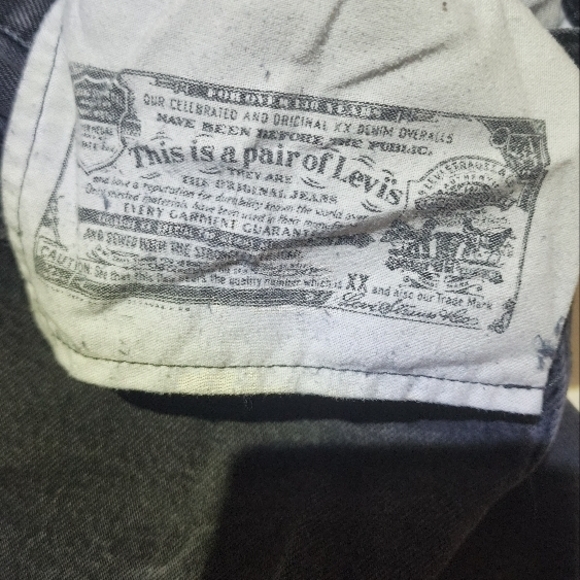 2x Men's Vintage Levi's 501 Black W34 L32 - Picture 4 of 13